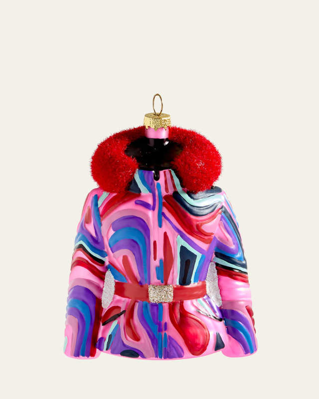Apres Ski Jacket Christmas Ornament